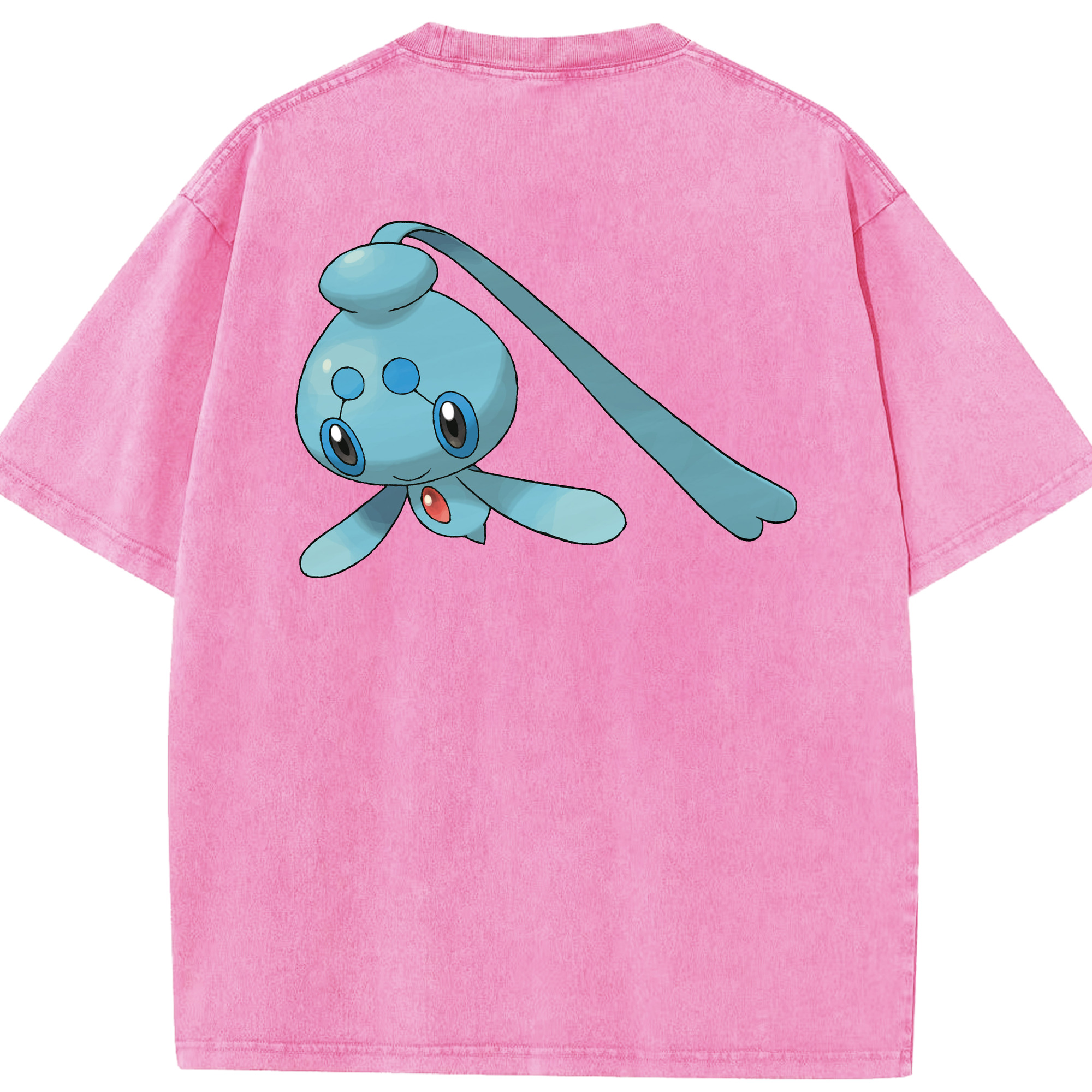 （画像用） ポケットモンスター Pokémon 綿100% ヴィンテージ風 半袖Tシャツ（背面プリント）